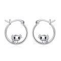 wholesale 925 Sterling Silver Cute Axolotl Hoop Earrings Wholesale Set-0-0