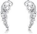 wholesale 925 Sterling Silver Vintage Ear Crawler Earrings for Women s-0-0