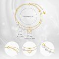 wholesale 14K Gold Pearl Heart Anklet for Women 8 10 -0-4