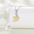 wholesale 925 Sterling Silver Banana Fruit Pendant for Women s-0-2