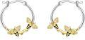 wholesale 925 Sterling Silver Honeybee Hoop Earrings for Women Girls Minimalist  3D Gold Plated Bees Lightweight Hypoallergenic Cartilage Ear Cuff Small Medium Large Size-0-0