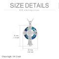TOUPOP 925 Sterling Silver Celtic Cross Pendant Necklace Women's Gift-0-4