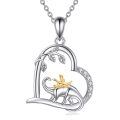 wholesale 925 Sterling Silver Dinosaur Pendant Necklace-0-0