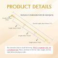 wholesale 14k Yellow Gold Oval Link Chain Extender with Lobster Clasp-0-1