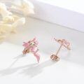 wholesale 925 Sterling Silver Axolotl Stud Earrings for Women Hypoallergenic Animal Jewelry-0-1