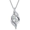 TOUPOP Sterling Silver Infinity Pendant Necklace For Mother-0-0