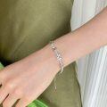 wholesale 925 Sterling Silver Mama Bracelet With Cubic Zirconia Letters Elegant Design-0-1