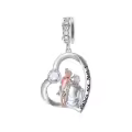 wholesale 925 Sterling Silver Family Love Charm Bracelet Wholesale for Daughter Mother Lover - Birthday Valentine's Day Gifts-0-34