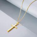 wholesale 925 Sterling Silver Cross Pendant With Blue Opal And Philippians Inscription-0-39