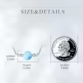 wholesale 925 Sterling Silver Larimar Bead Pendant Necklaces Wholesale for Women Mother's Day Gifts-0-4