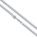 wholesale Sterling Silver Cubic Zirconia Simulated Diamond Tennis Necklace 14 26 -0-29