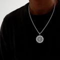 wholesale 925 Sterling Silver K Letter Pendant Necklace-0-3