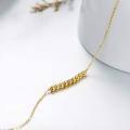 wholesale 14K Yellow Gold Ball Bead Chain Bracelet for Women - 6/7/8 Size s-0-2