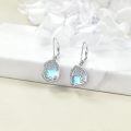 wholesale 925 Sterling Silver Tree of Life Moonstone Drop Earrings for Women-0-2