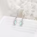 wholesale 925 Sterling Silver Moonstone Teardrop Dangle Earrings Wholesale - Vintage Style s for Her-0-4
