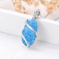 wholesale Sterling Silver Gemstone Dainty Pendant Necklace for Women Mom Gift-0-78
