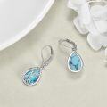 wholesale Sterling Silver Crystal Sister Earrings Birthday Gift for Sisters-0-38