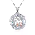 TOUPOP Sterling Silver Tree Of Life Necklace Sister Gifts For Women-0-0