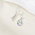 wholesale 925 Sterling Silver Palette & Paintbrush Drop Earrings - Artisan Crafted Jewellery Gifts for Her-0-3