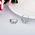 TOUPOP Sterling Silver Crystal Earrings Leverback Dangle Gift For Women-0-4