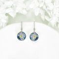 wholesale  925 Sterling Silver & Peridot Tree of Life Earrings - August Birthstone Jewelry for Women-0-4