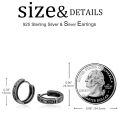 wholesale 925 Sterling Silver Celtic Knot Hoop Earrings-0-3