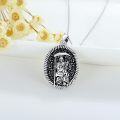 wholesale 925 Sterling Silver Grim Reaper Pendant Necklace for Men Women Gothic s-0-1