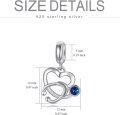 wholesale S925 Sterling Silver & Austria Crystal Stethoscope Charm Bracelet Jewelry Gift for Medical Professionals-0-4