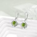 wholesale 925 Sterling Silver Earrings Wholesale With Blue Gemstone Drop-0-32