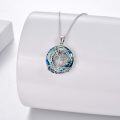 wholesale  Sterling Silver Crystal Tree of Life Necklace for Mother s Day Gifts -0-1