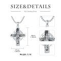 wholesale 925 Sterling Silver St Michael Cross Necklace-0-1