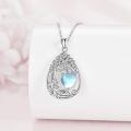 wholesale 925 Sterling Silver Heart Pendant Necklace Wholesale Gold Plated-0-97