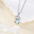 wholesale 925 Sterling Silver Corgi Dog Pendant Necklace for Women Mother's Day Gifts-0-3