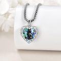 wholesale 925 Sterling Silver Cat Photo Frame Pendant Necklaces for Women Gifts-0-3