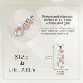 wholesale 925 Sterling Silver Infinity Heart Couple Pendant Necklaces for Women Valentines Gift Ideas-0-2