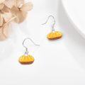 wholesale 925 Sterling Silver Cupcake Drop Dangle Earrings for Women Girls Autumn -0-2