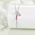 wholesale 925 Sterling Silver Baseball Bat & Ball Charm Pendant Necklace s for Women and Men-0-4