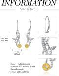 wholesale TOUPOP Animal Earrings (hummingbird), Silver -0-3