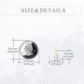 wholesale 14k Gold White Pearl Pendant Necklace Elegant Solitaire Chain Jewelry For Women-0-2