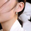 wholesale 925 Sterling Silver Celtic Knot Moonstone Drop Earrings-0-1