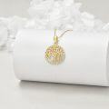 wholesale 14K Gold Stone Tree of Life Pendant Necklace for Women - 16/18/40/50th Birthday Gift-0-3