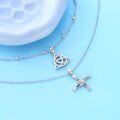 wholesale 925 Sterling Silver Celtic Trinity Knot & Saint Brigid's Cross Pendant Necklaces for Women and Men Irish  Set-0-2
