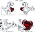 wholesale Sterling Silver Hypoallergenic Dinosaur Stud Earrings for Women-0-4