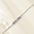 wholesale 925 Sterling Silver Thistle Inlay Bracelet-0-8