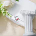 TOUPOP Sterling Silver Moon Red Bird Memorial Jewelry Gifts-0-5