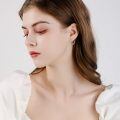 wholesale 925 Sterling Silver Mushroom Earrings-0-4