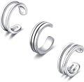 wholesale 925 Sterling Silver Spiral Wrap Ear Cuffs No Piercing Jewelry for Women and Girls æ ç©¿å­è³ç¯å¥³ç·éç¨-0-0
