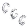 wholesale 925 Sterling Silver Spiral Wrap Ear Cuffs No Piercing Jewelry for Women and Girls æ ç©¿å­è³ç¯å¥³ç·éç¨-0-0