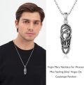 wholesale 925 Sterling Silver Metal Stone Virgin Mary Pendant Necklace for Women Men Christian s-0-5