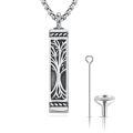 wholesale  Tree of Life Cremation Jewelry Keepsake Urn Pendant with Funnel and Fill Tool -0-0